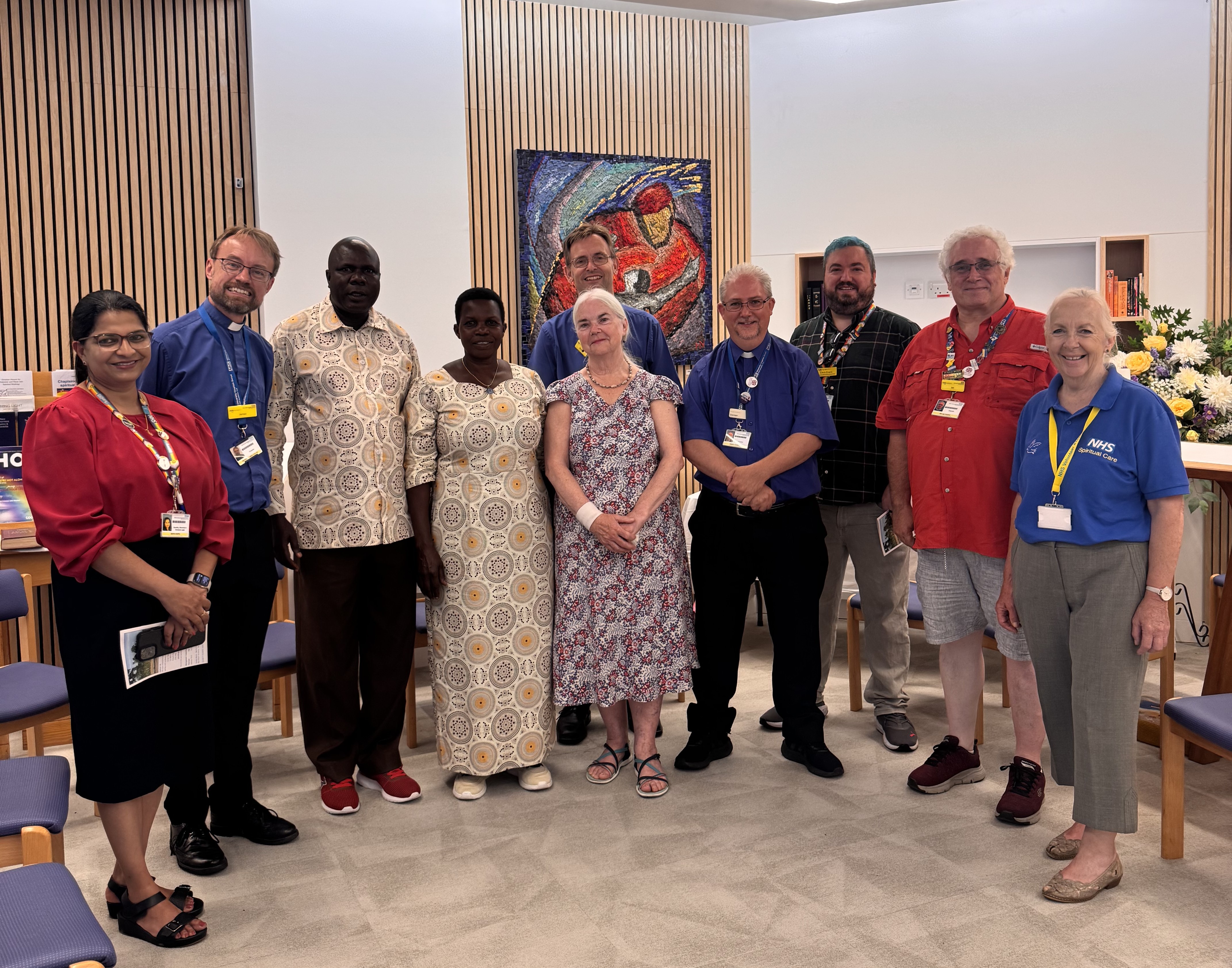 Hospital first in UK to welcome Bishop
