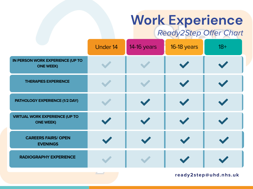 work experience flow chart