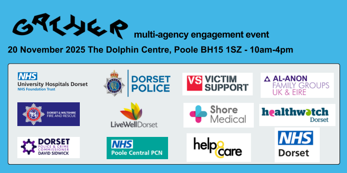 colorful bold event schedule poster 700 x 350 px