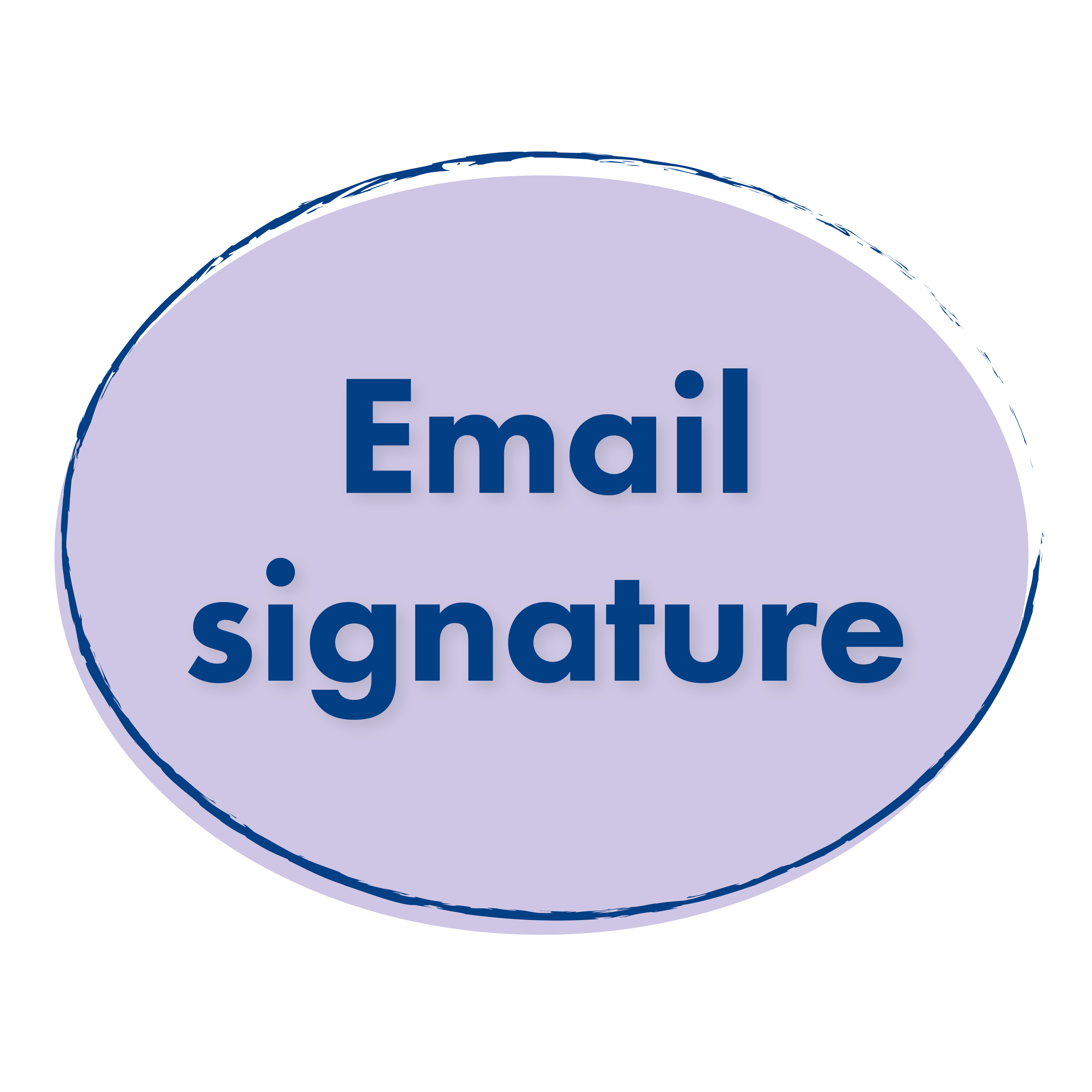 email signature