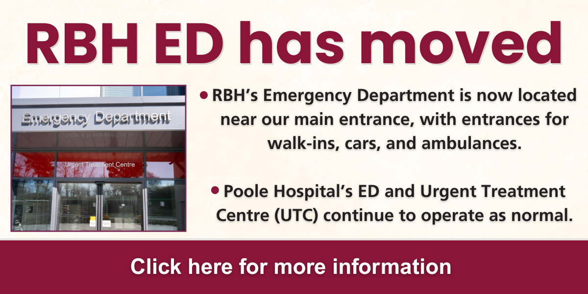 RBH ED has moved