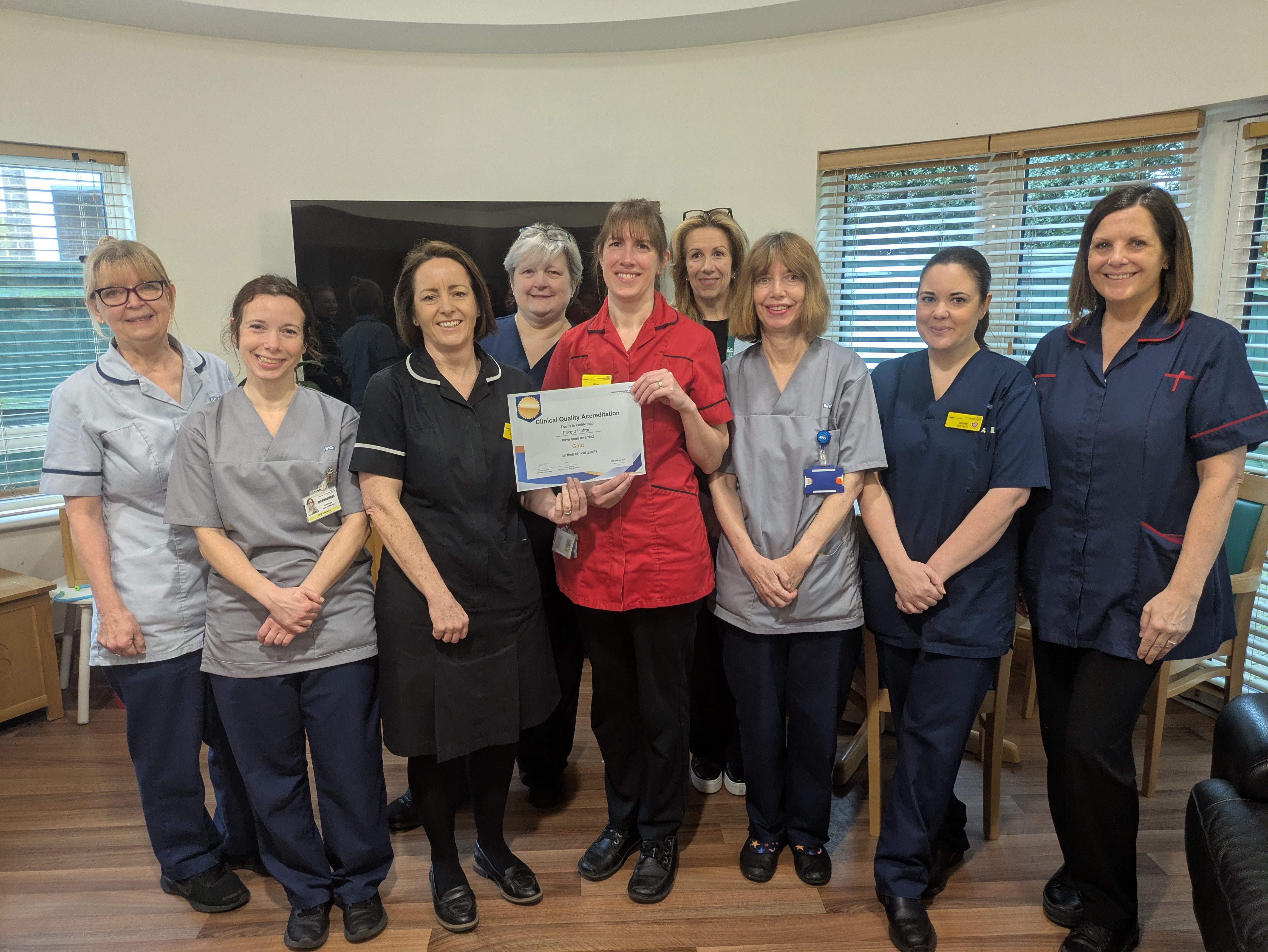 forset holme hospice team pic