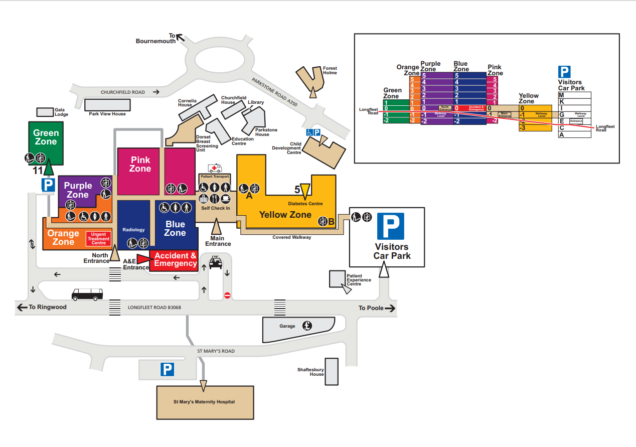 Poole General Hospital Map | My XXX Hot Girl