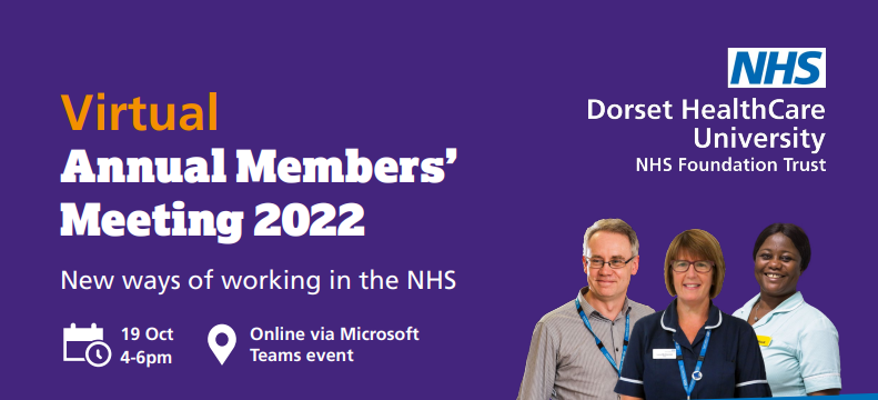 Dorset HealthCare Annual Members' Meeting 19 October