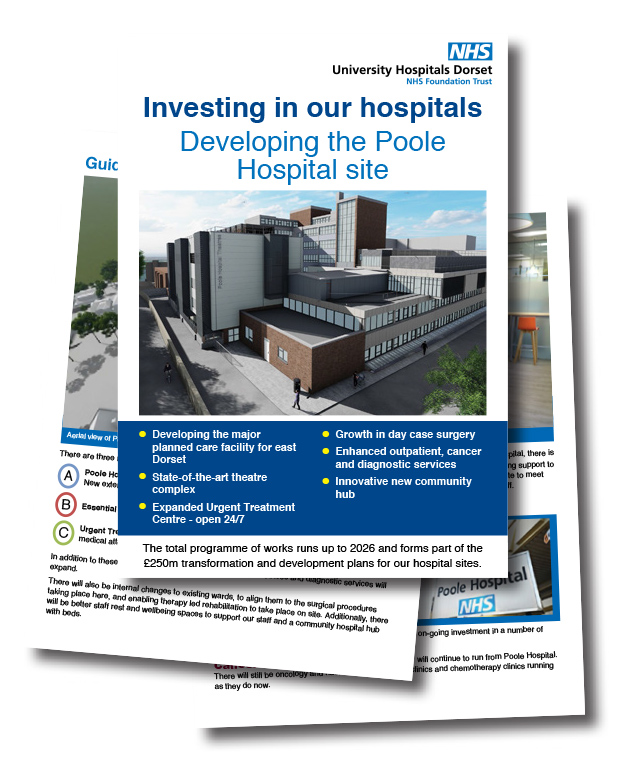 ‘Developing the Poole Hospital site’ brochure launched 