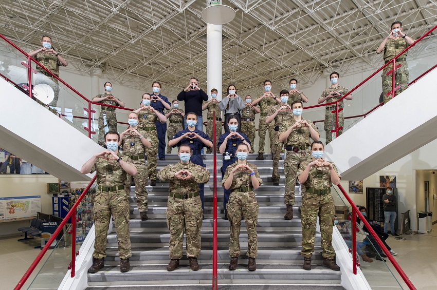 MOD group photo in Atrium 2904