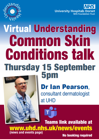 EVENT POSTPONED - Understanding common skin conditions