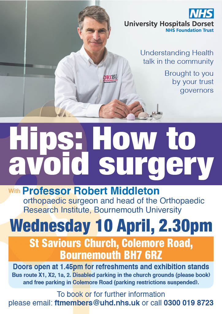 hips how to avoid surgery poster