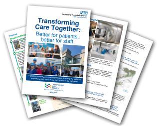 'Transforming Care Together' brochure launched