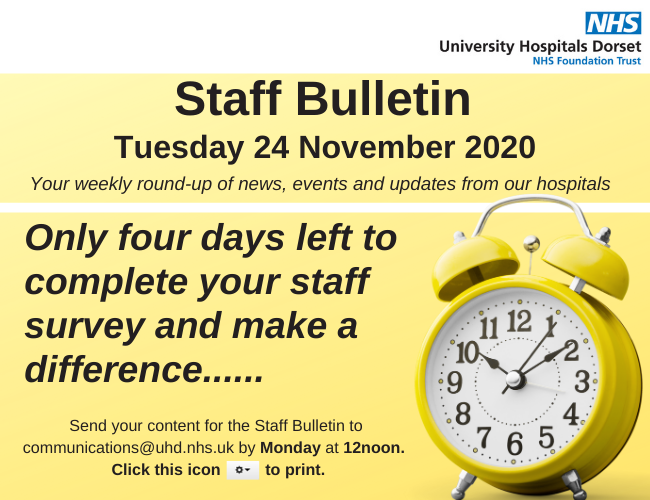 Staff Bulletin 24 Nov 20