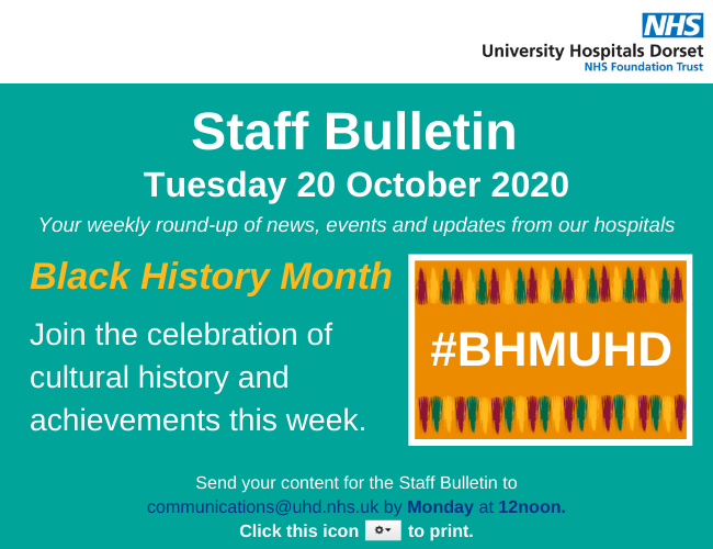 Staff Bulletin 20 Oct 20