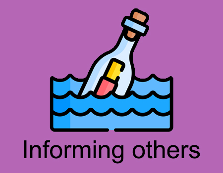 Informing others