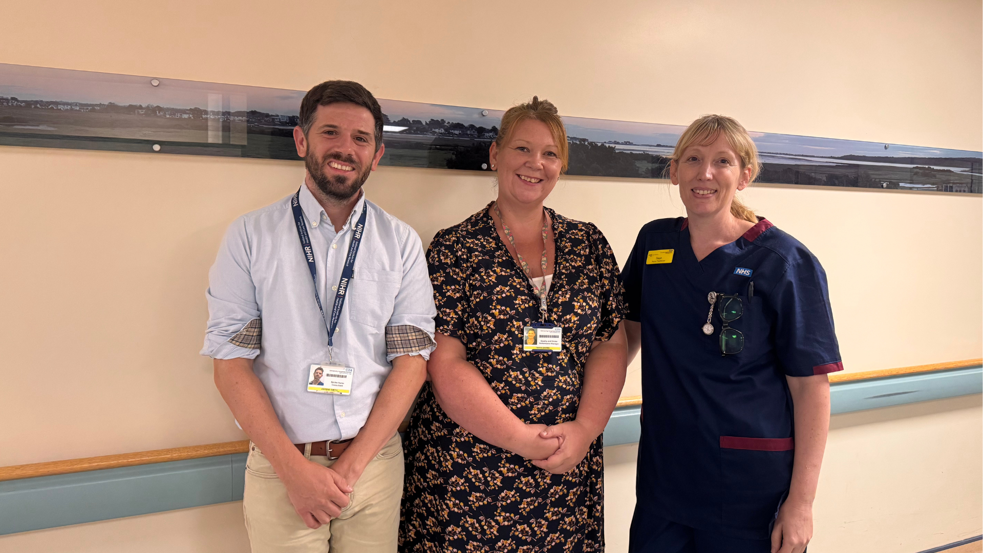 Stroke Team celebrates national award nomination