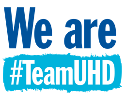 We are team UHD logo