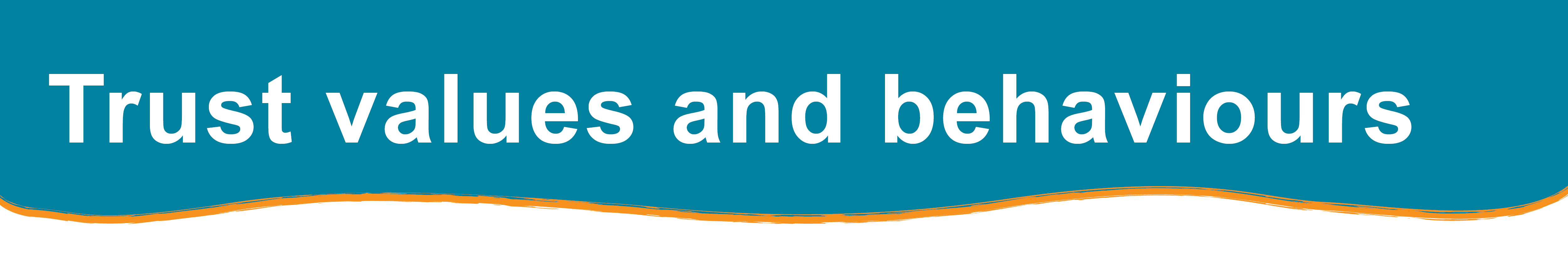 trust values and behaviours header