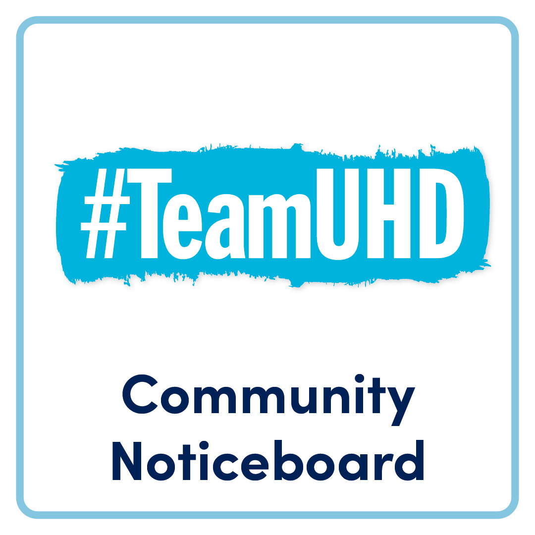 Team UHD community noticeboard