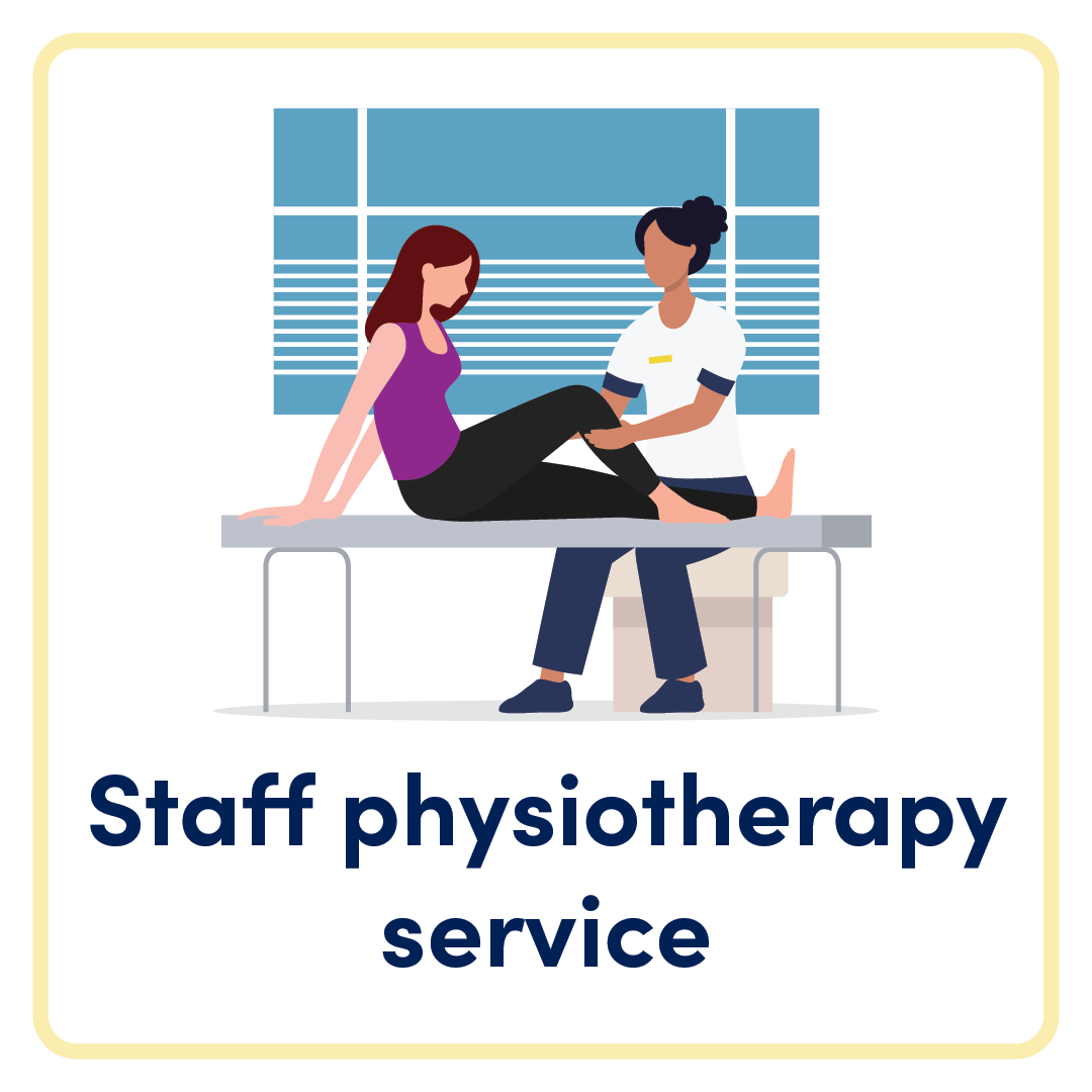 Staff physiotherapy service
