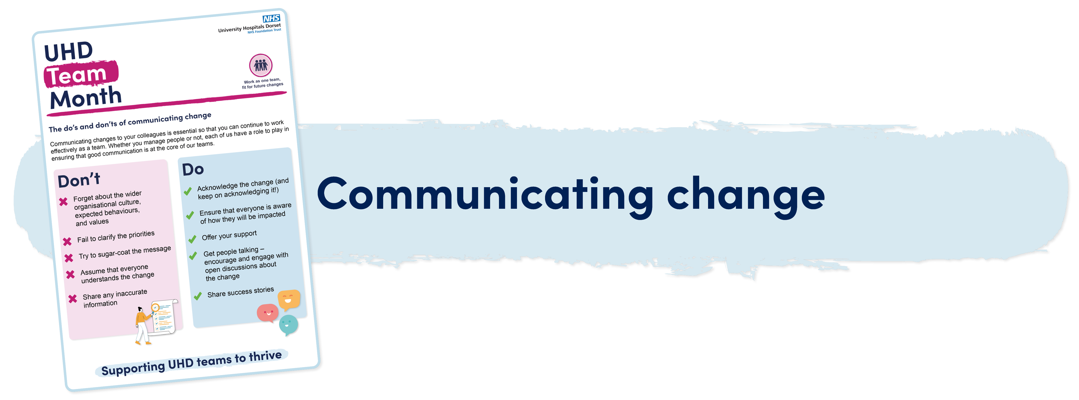 communicating change