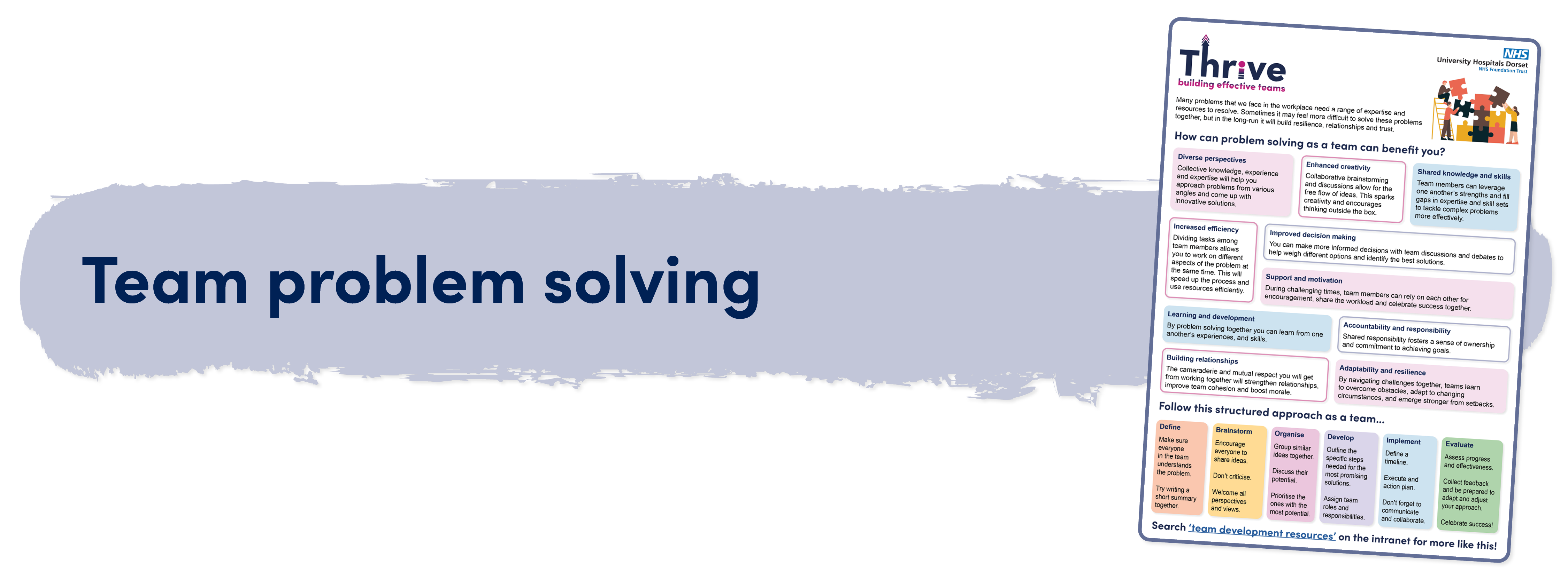 team problem solving