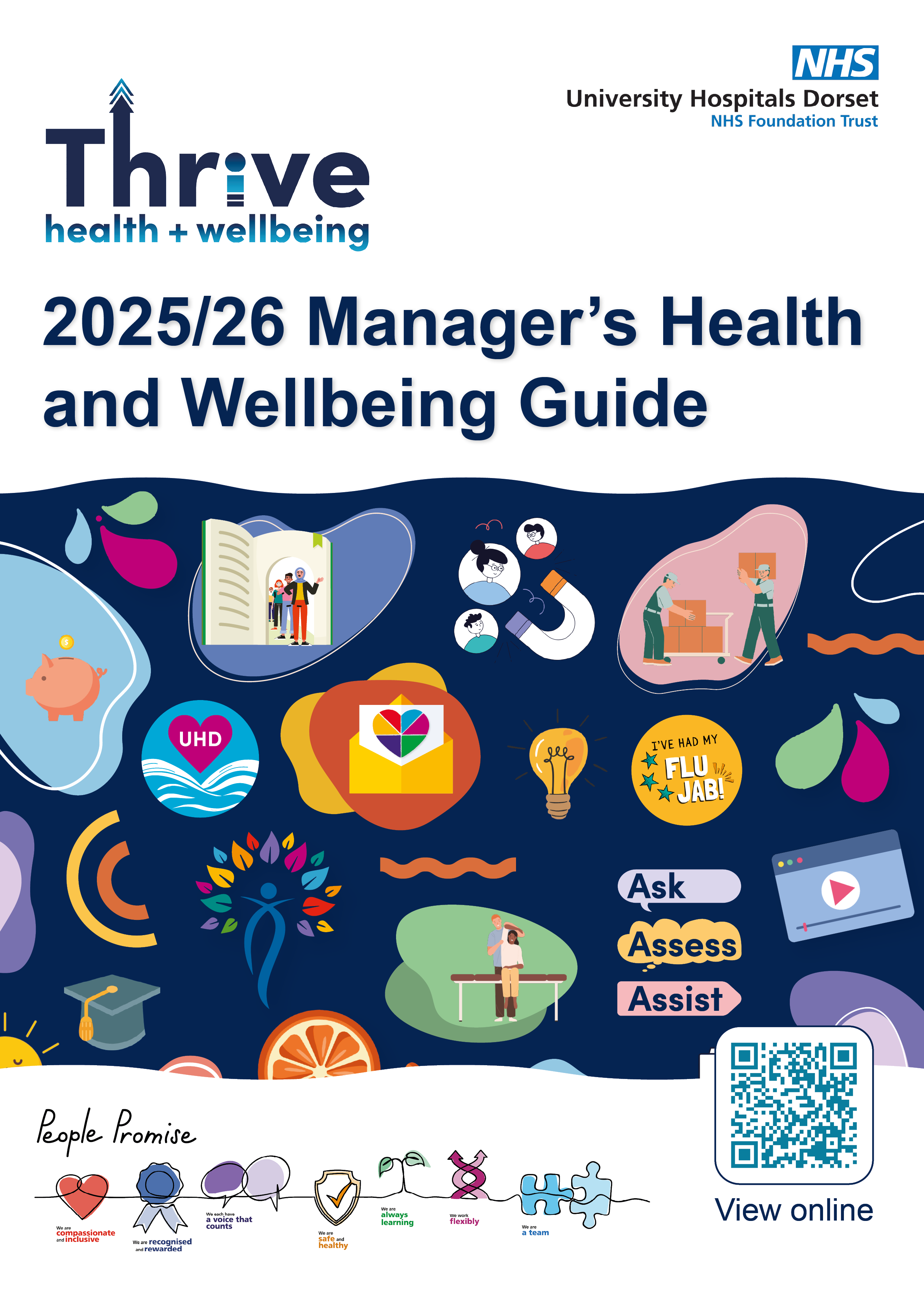 wellbeing guide for managers 2025 26 cover