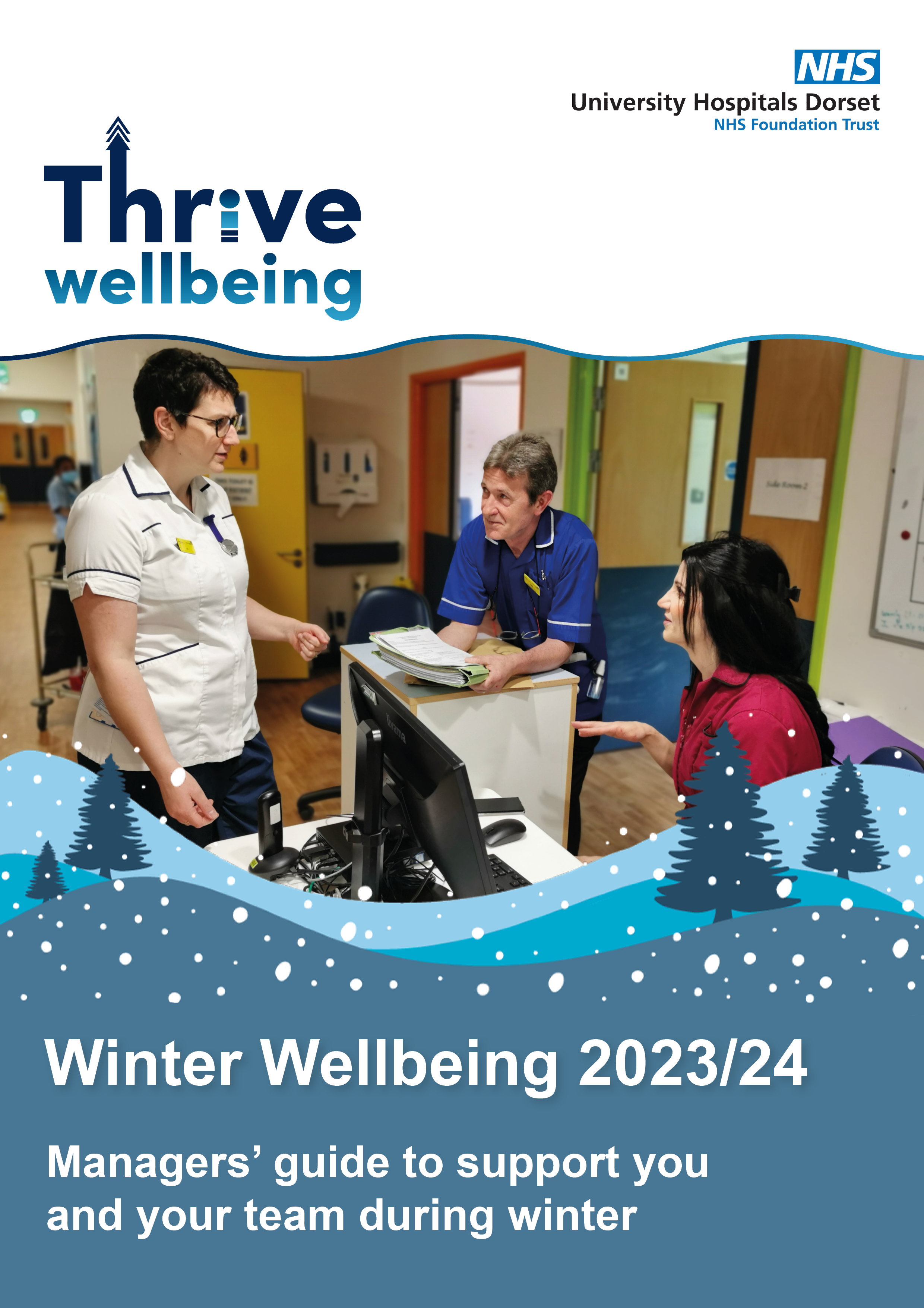 winter wellbeing guide for managers 2023